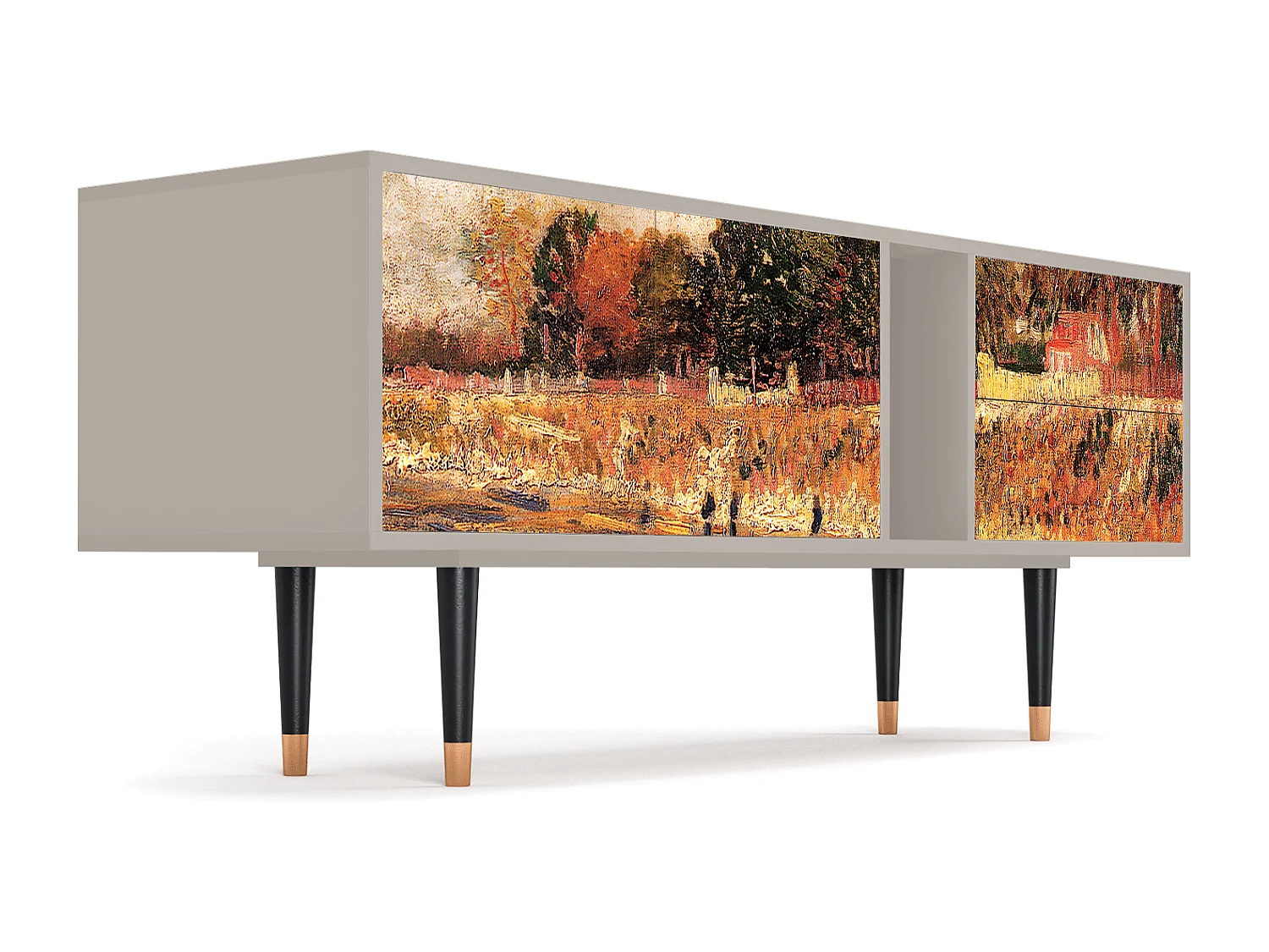 TV-meubel - 170х69х48 cm - T1 - The Banks, Zand