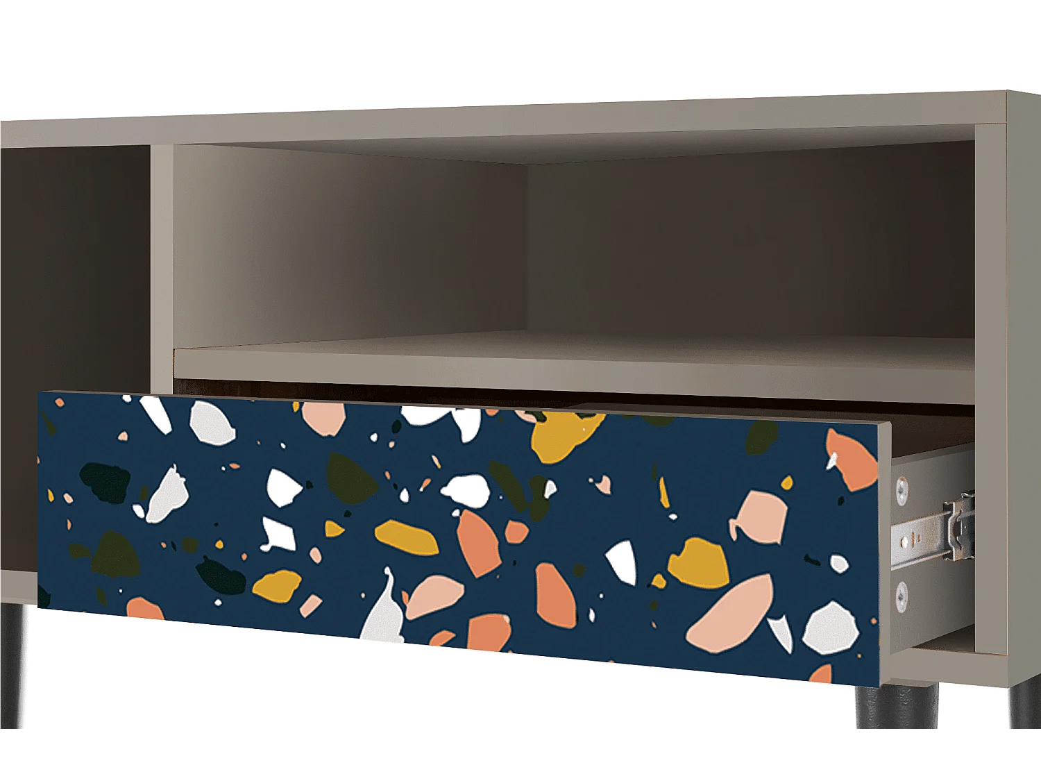 Meuble TV - 115х59х48 cm - T3 - Night Sky Langhterns, Sable