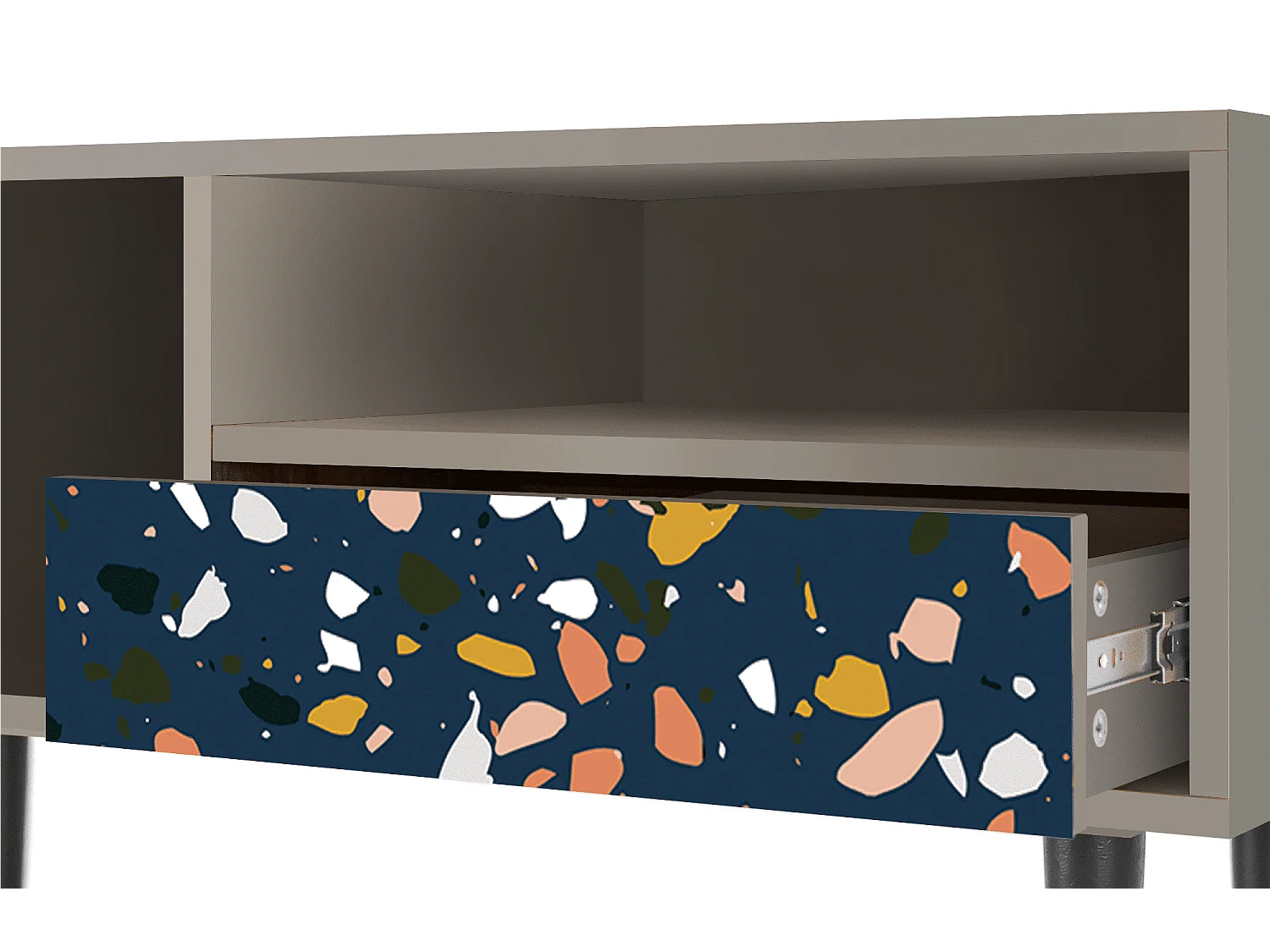 Mobile TV - 115х59х48 cm - T3 - Night Sky Langhterns, Sabbia