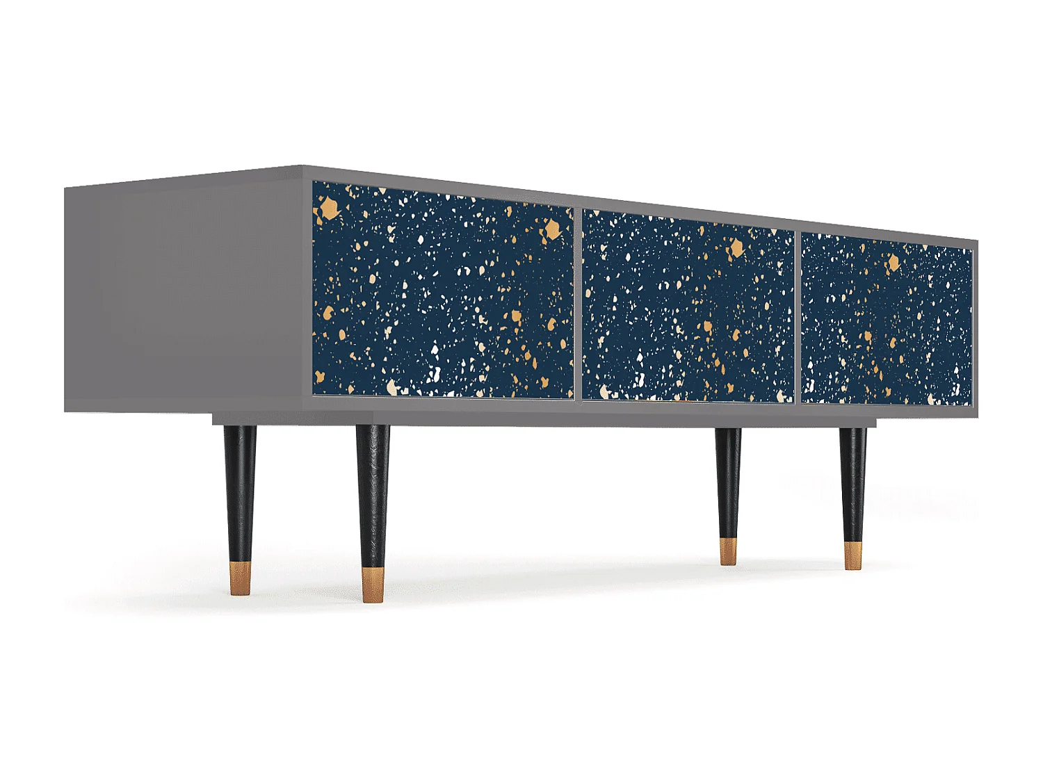 Mobile TV - 170х59х48 cm - T4 - Starfall, Grigio