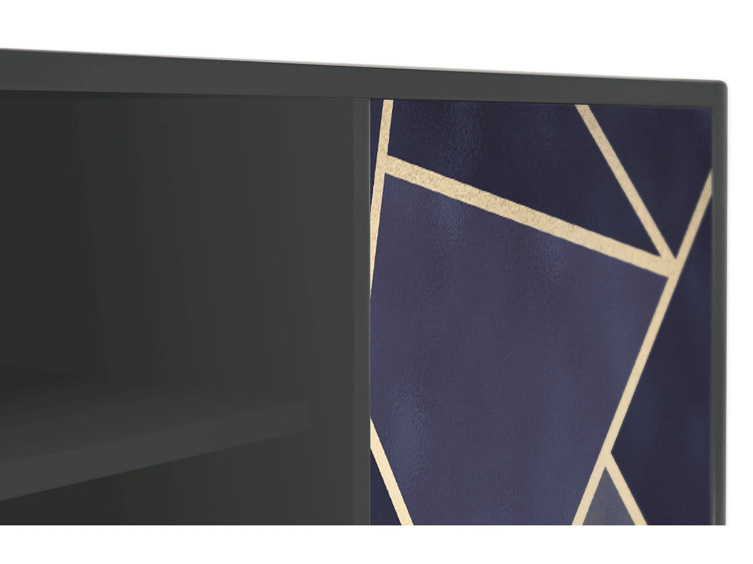 Mobile TV - 170х69х48 cm - T2 - The Amethyst, Antracite