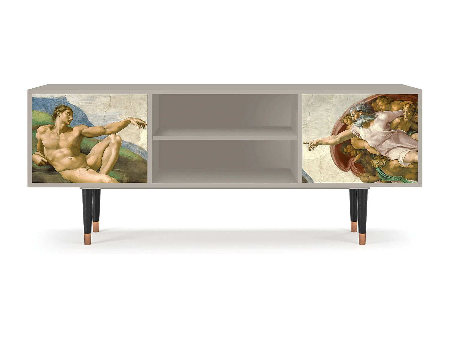 TV-Möbel - 170х69х48 cm - T2 - The Creation of Adam, Sand