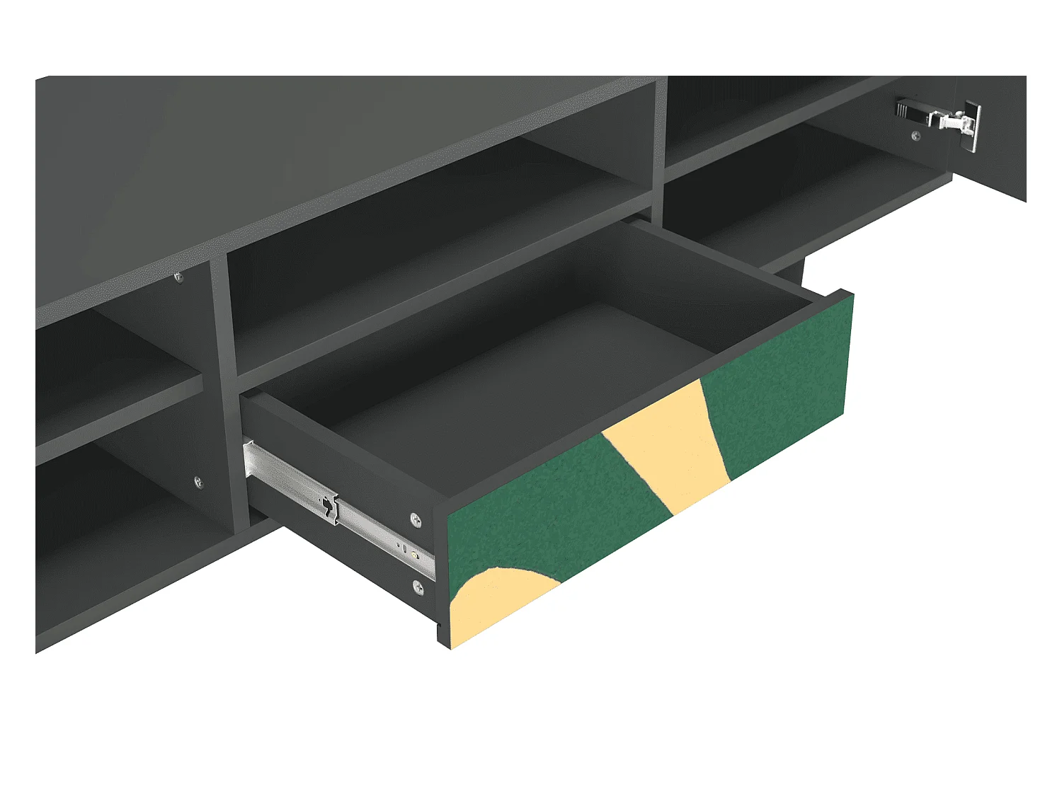 Meuble TV - 170х59х41 cm - T6 - Constellations by Arp, Anthracite