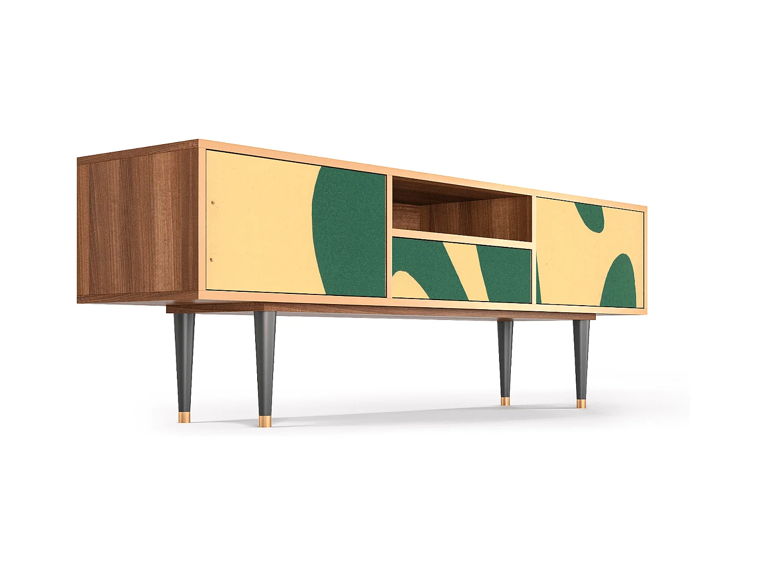 Meuble TV - 170х59х41 cm - T6 - Constellations by Arp, Noyer