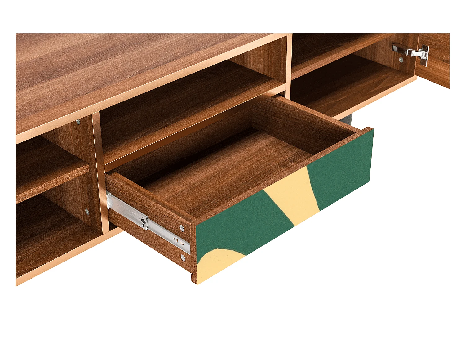 Meuble TV - 170х59х41 cm - T6 - Constellations by Arp, Noyer