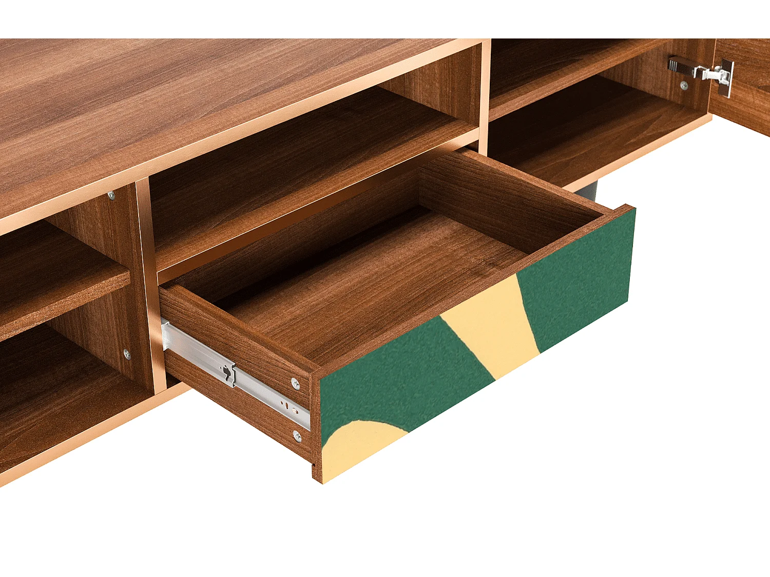 Meuble TV - 170х59х41 cm - T6 - Constellations by Arp, Noyer