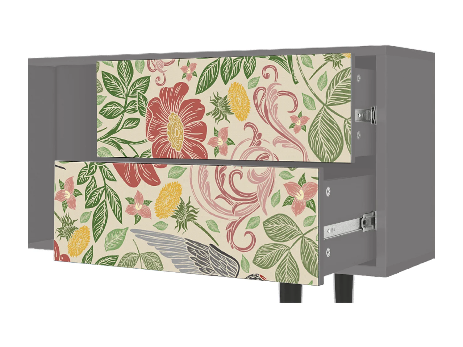 TV-Möbel - 170х69х48 cm - T1 - Spring Swallow, Grau