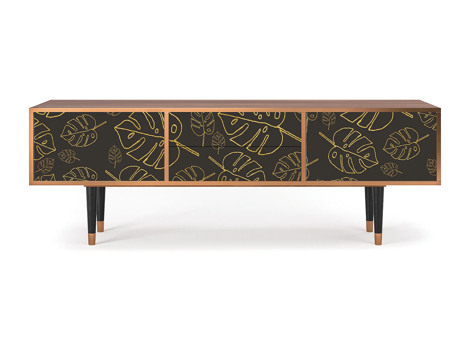 TV-Möbel - 170х59х48 cm - T4 - Fall Of The Leaves, Walnuss