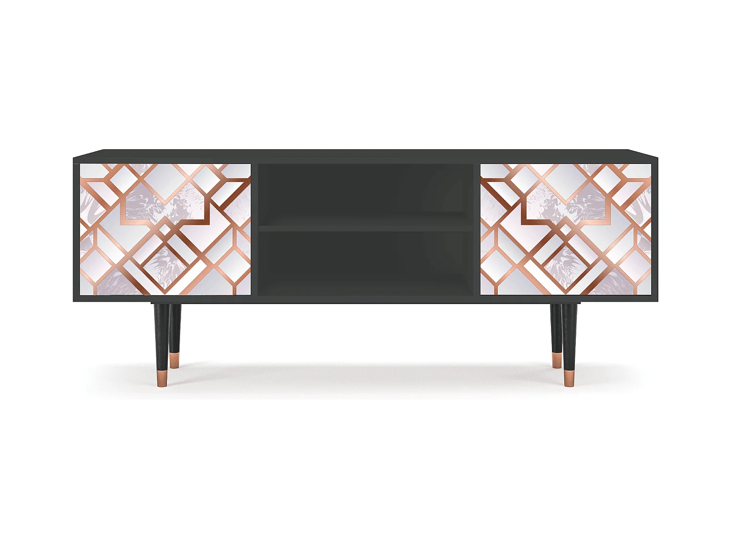 Meuble TV - 170х69х48 cm - T2 - Pastel Fairytale, Anthracite