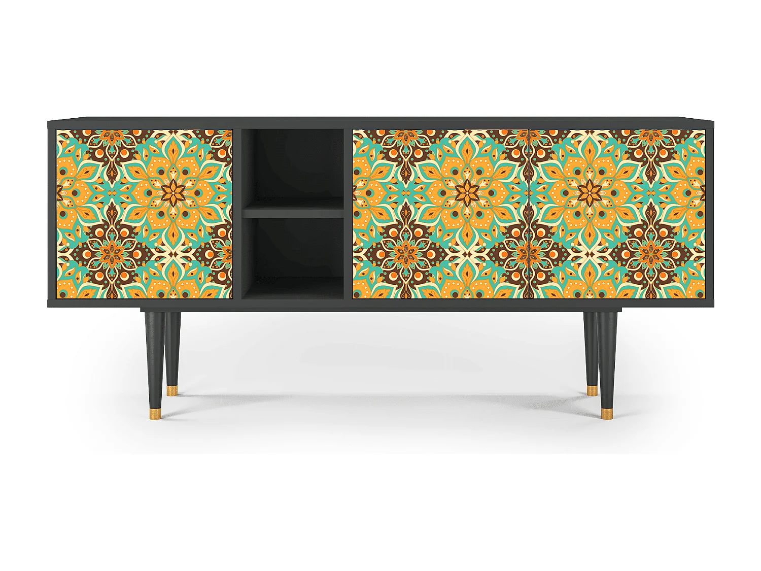 Meuble TV - 150х69х41 cm - T5 - Indian Spices, Anthracite