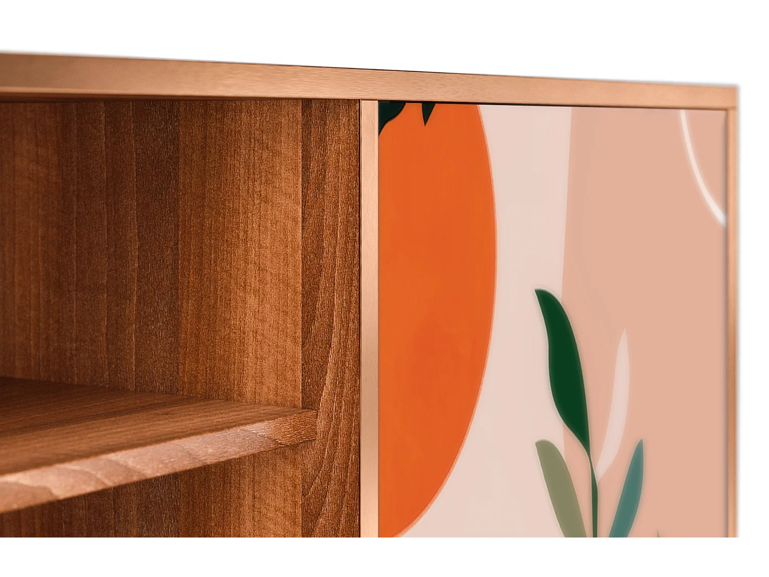 Szafka RTV - 170х69х48 cm - T2 - Artwork, Orzech