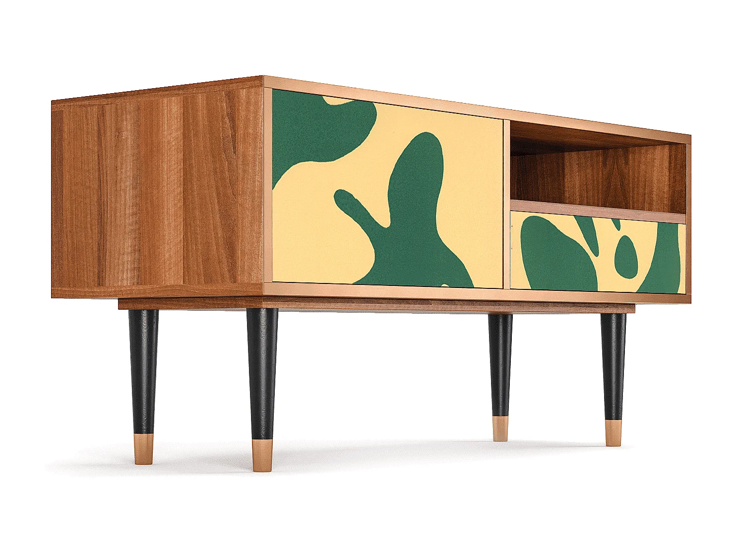 Meuble TV - 115х59х48 cm - T3 - Constellations by Arp, Noyer