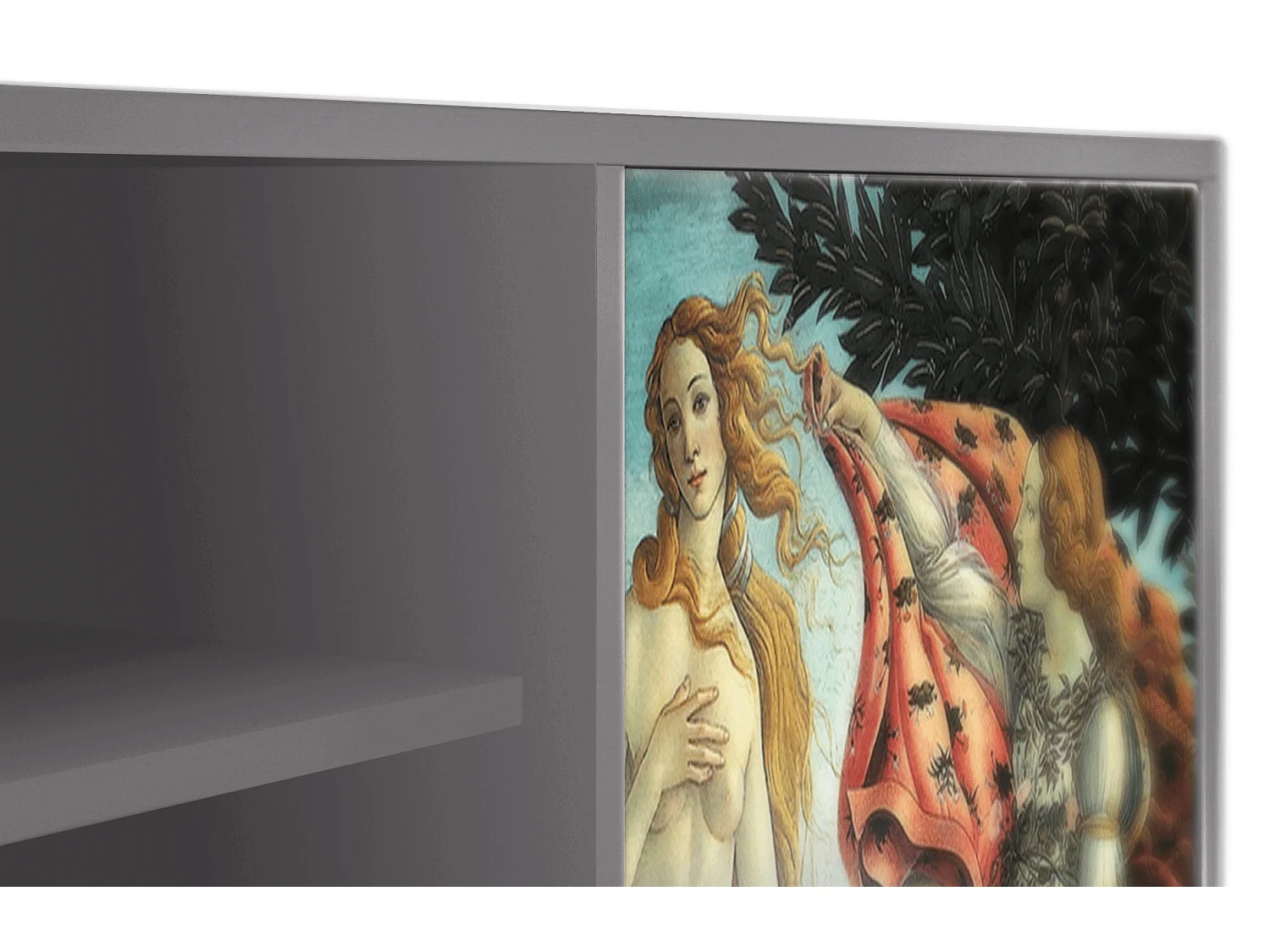 Meuble TV - 170х69х48 cm - T2 - The Birth of Venus, Gris
