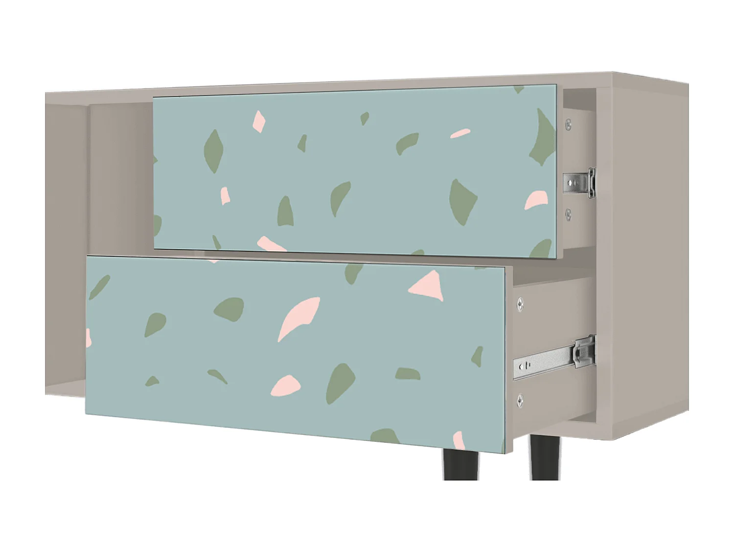 TV-Möbel - 170х69х48 cm - T1 - Blue Drops, Sand