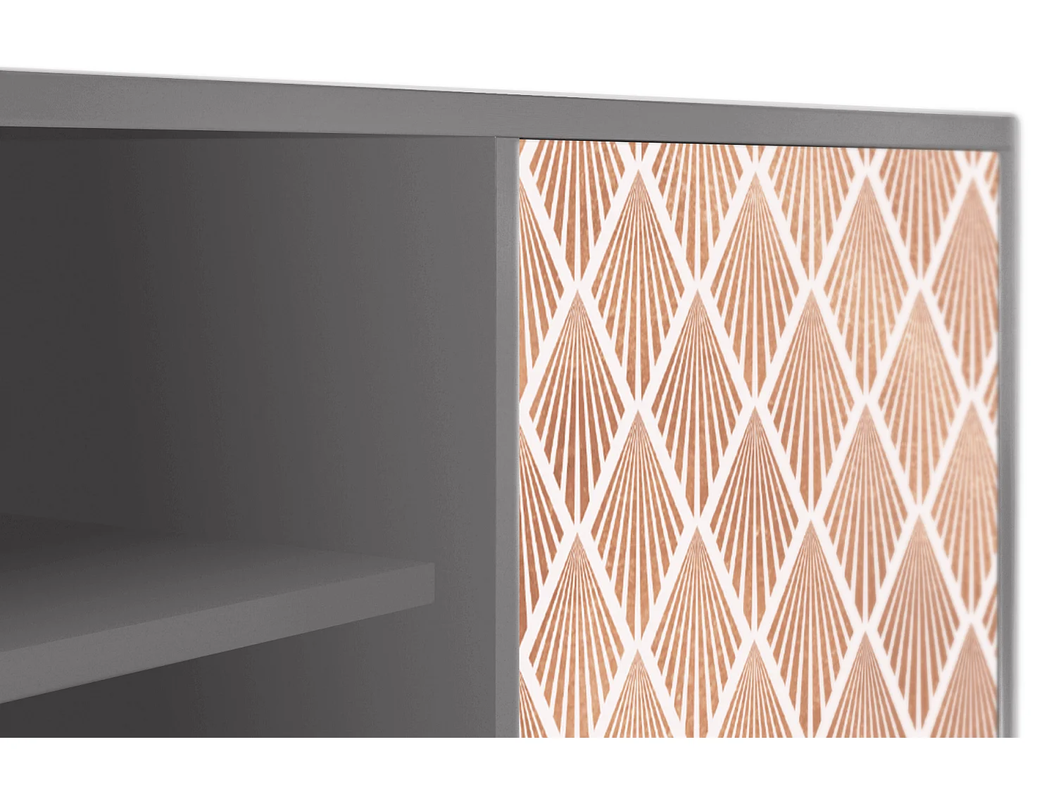 Meuble TV - 170х69х48 cm - T2 - Pastel Sunrise, Gris