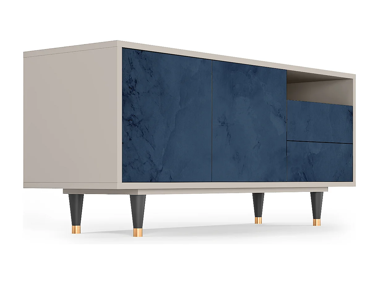 TV-Möbel - 125х56х41 cm - T7 - Endless Galaxi, Sand