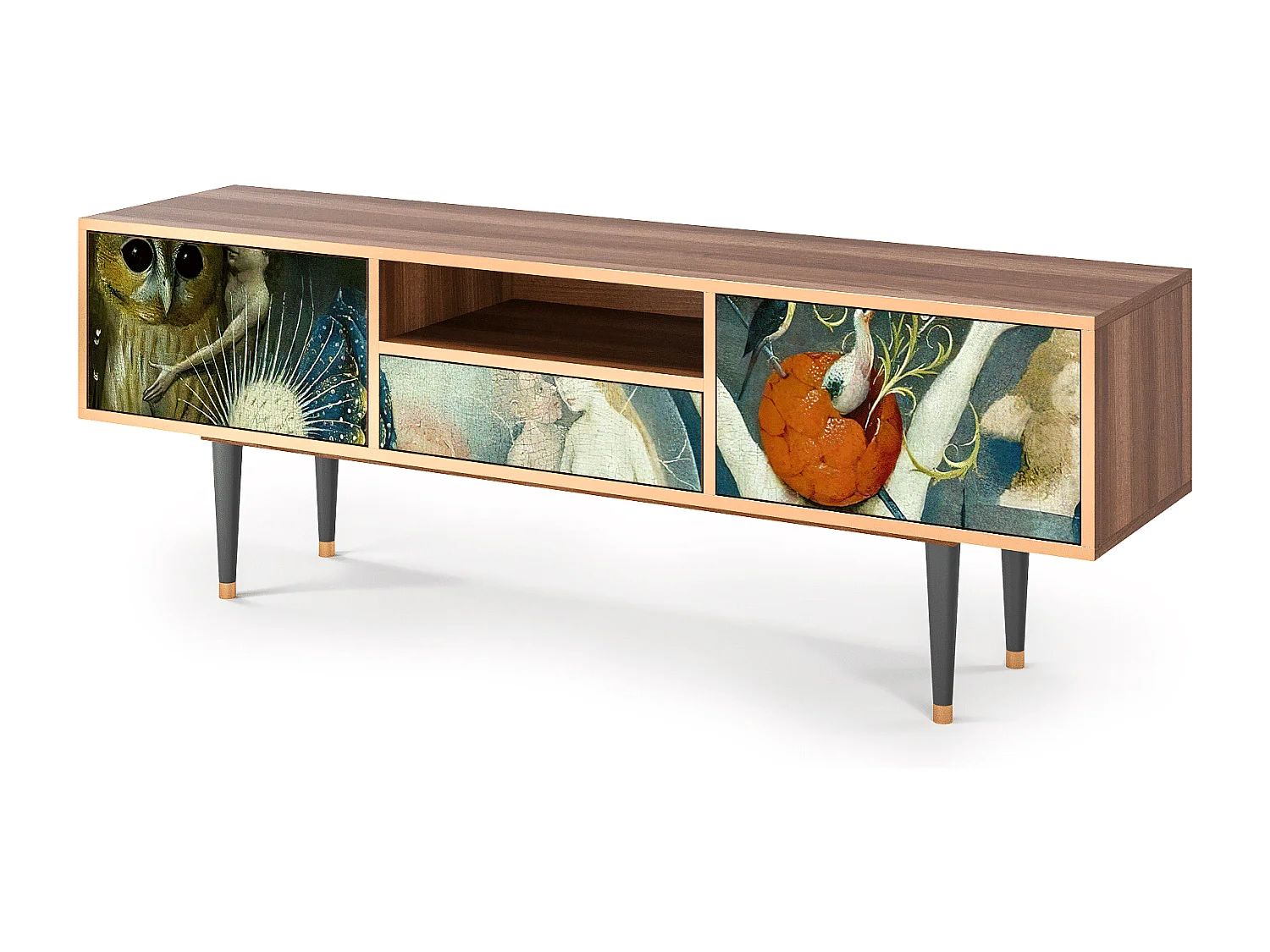 Meuble TV - 170х59х41 cm - T6 - The Garden Of by Bosch, Noyer