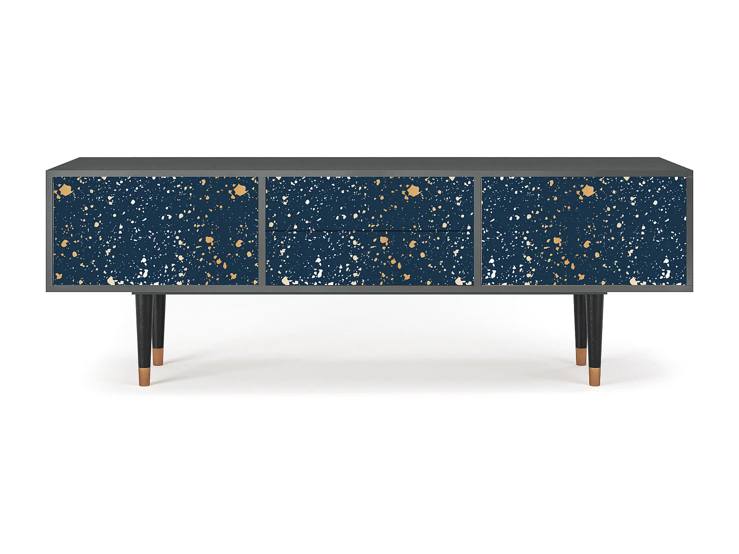 Mobile TV - 170х59х48 cm - T4 - Starfall, Antracite