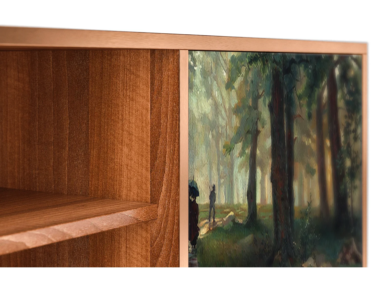 Mueble de TV - 170х69х48 cm - T2 -  Rain in the Oak Forest, Nogal