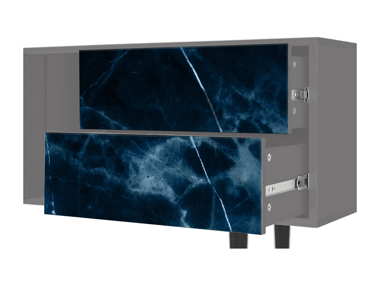 Mobile TV - 170х69х48 cm - T1 - Deep Ocean, Grigio