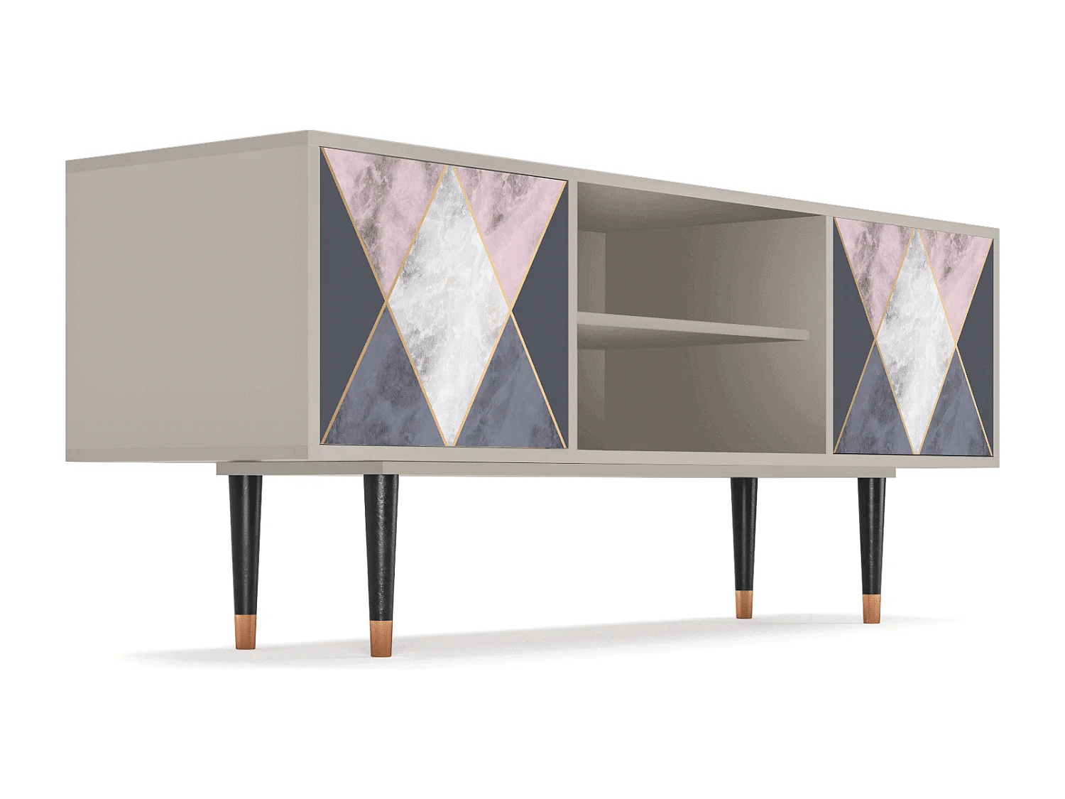 Meuble TV - 170х69х48 cm - T2 - Ideal Harmony, Sable