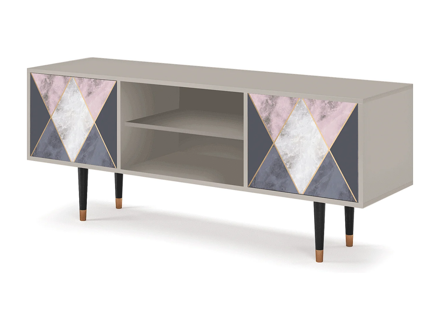 Meuble TV - 170х69х48 cm - T2 - Ideal Harmony, Sable