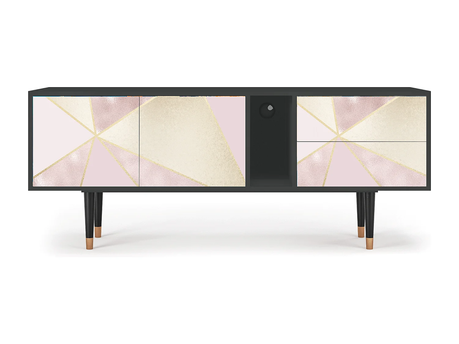 Meuble TV - 170х69х48 cm - T1 - Cosmopolitan Diva, Anthracite