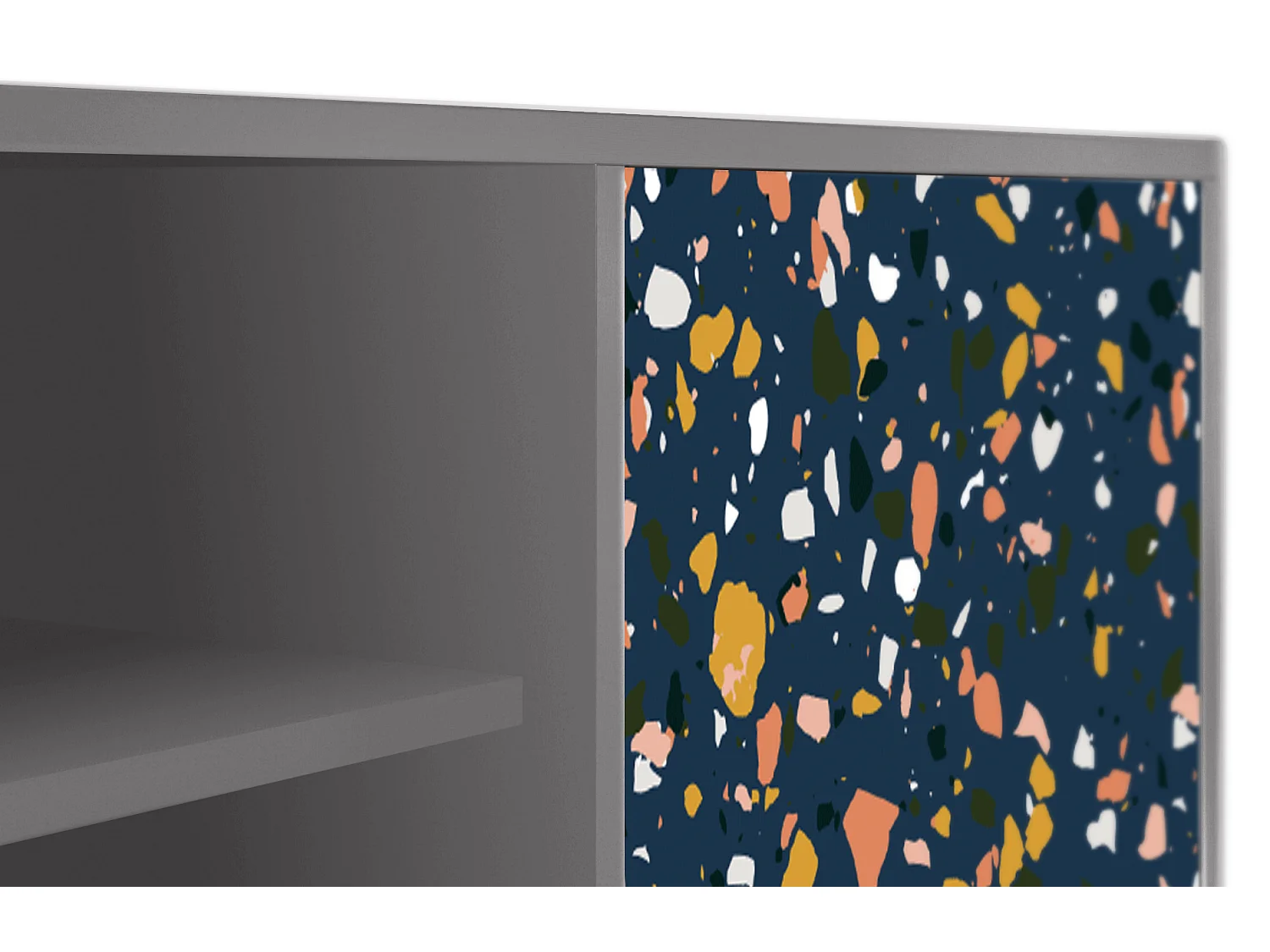 Meuble TV - 170х69х48 cm - T2 - Night Sky Langhterns, Gris