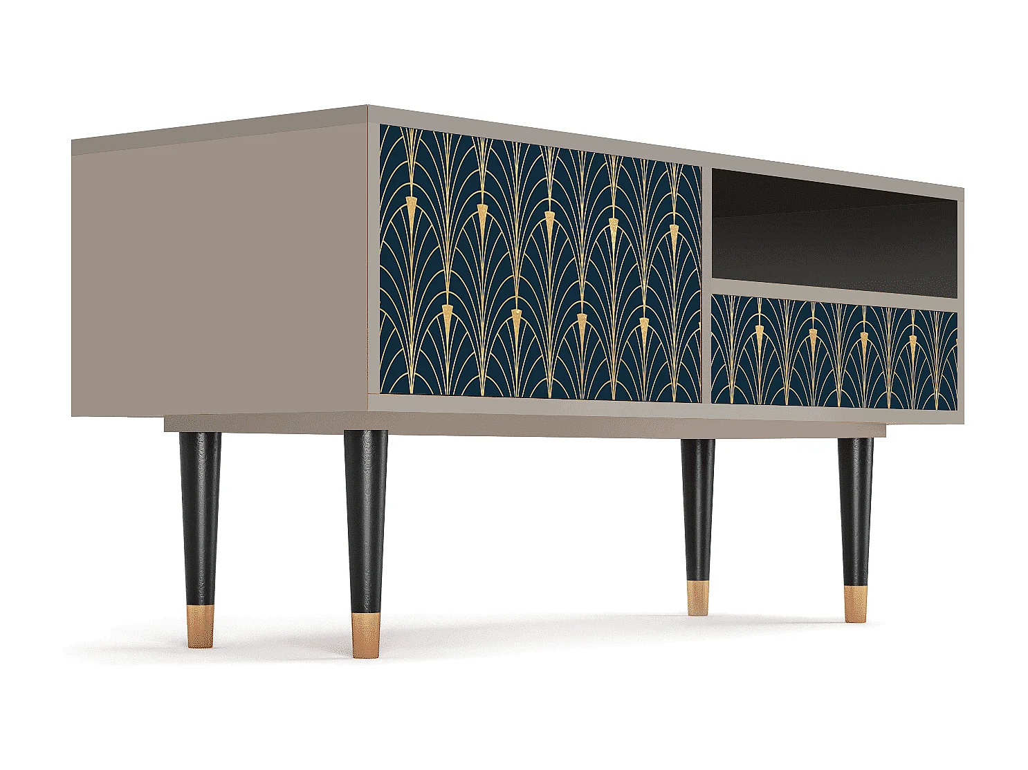 TV-Möbel - 115х59х48 cm - T3 - Flower of the Nile, Sand