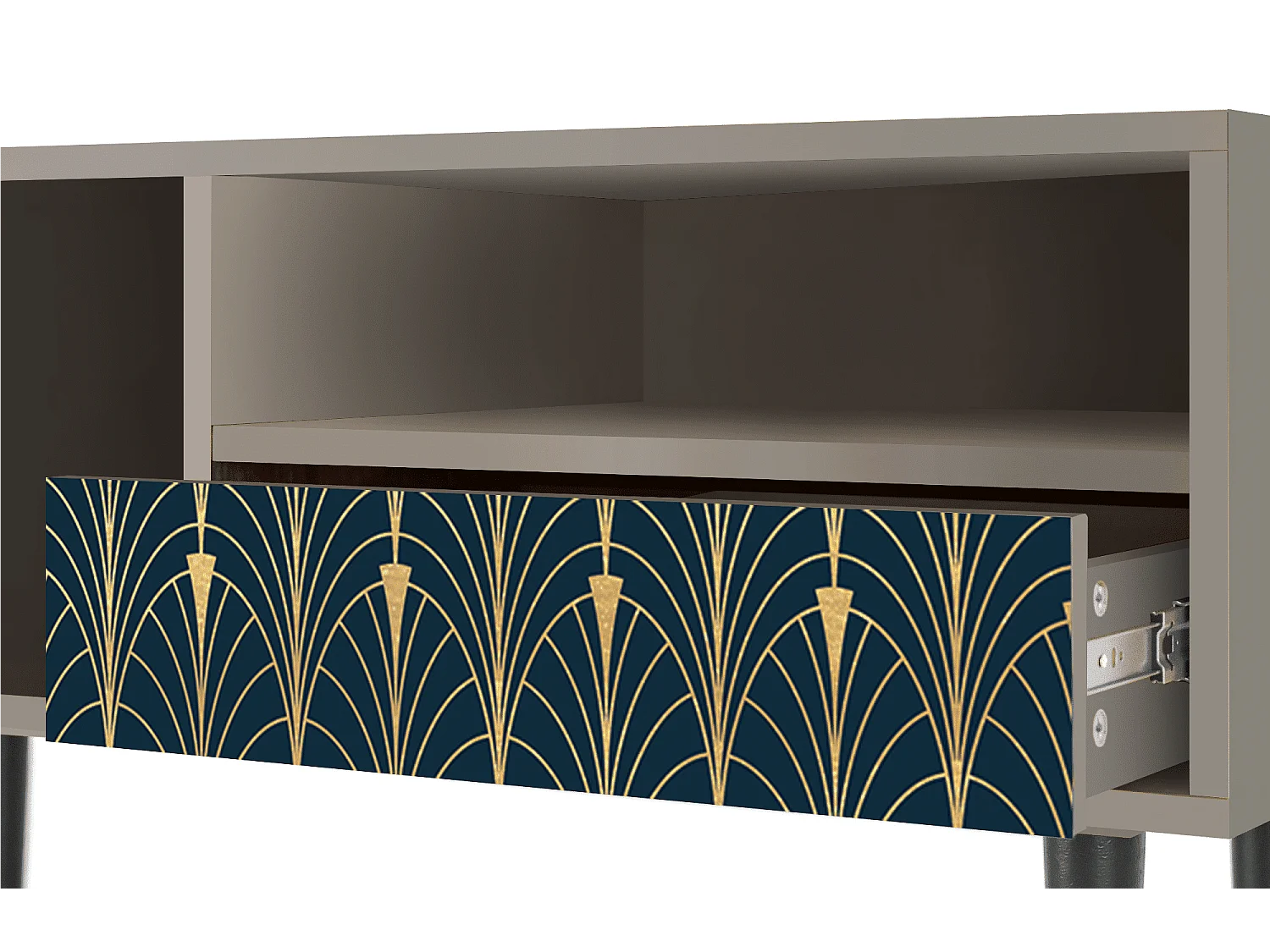 TV-Möbel - 115х59х48 cm - T3 - Flower of the Nile, Sand