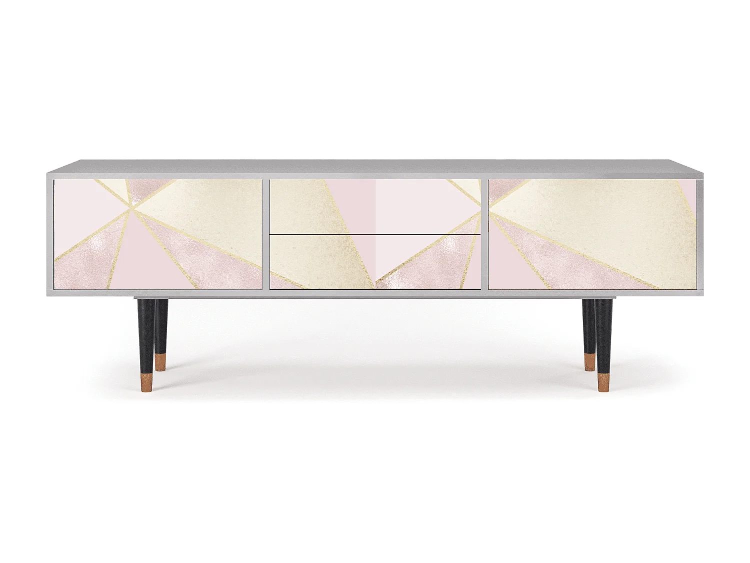 Meuble TV - 170х59х48 cm - T4 - Cosmopolitan Diva, Gris