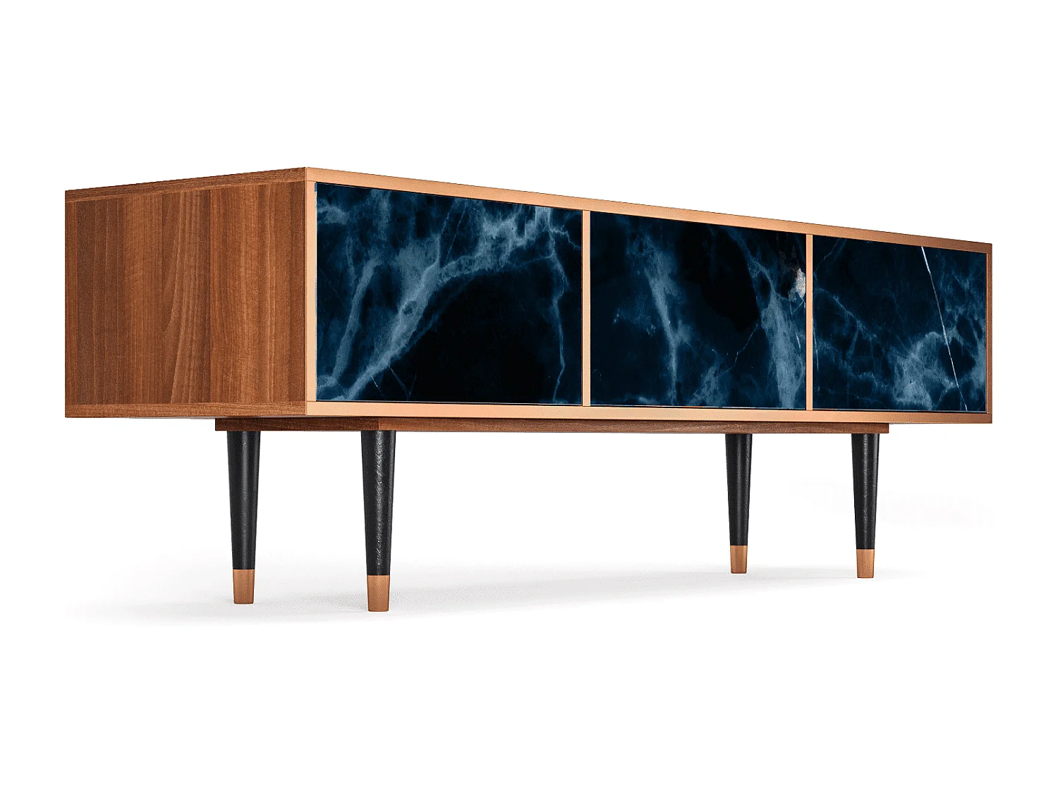 Meuble TV - 170х59х48 cm - T4 - Deep Ocean, Noyer