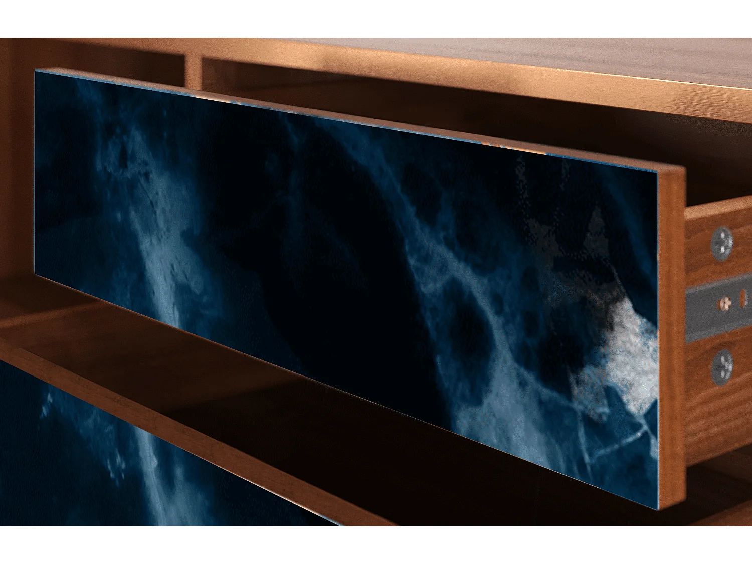 Meuble TV - 170х59х48 cm - T4 - Deep Ocean, Noyer