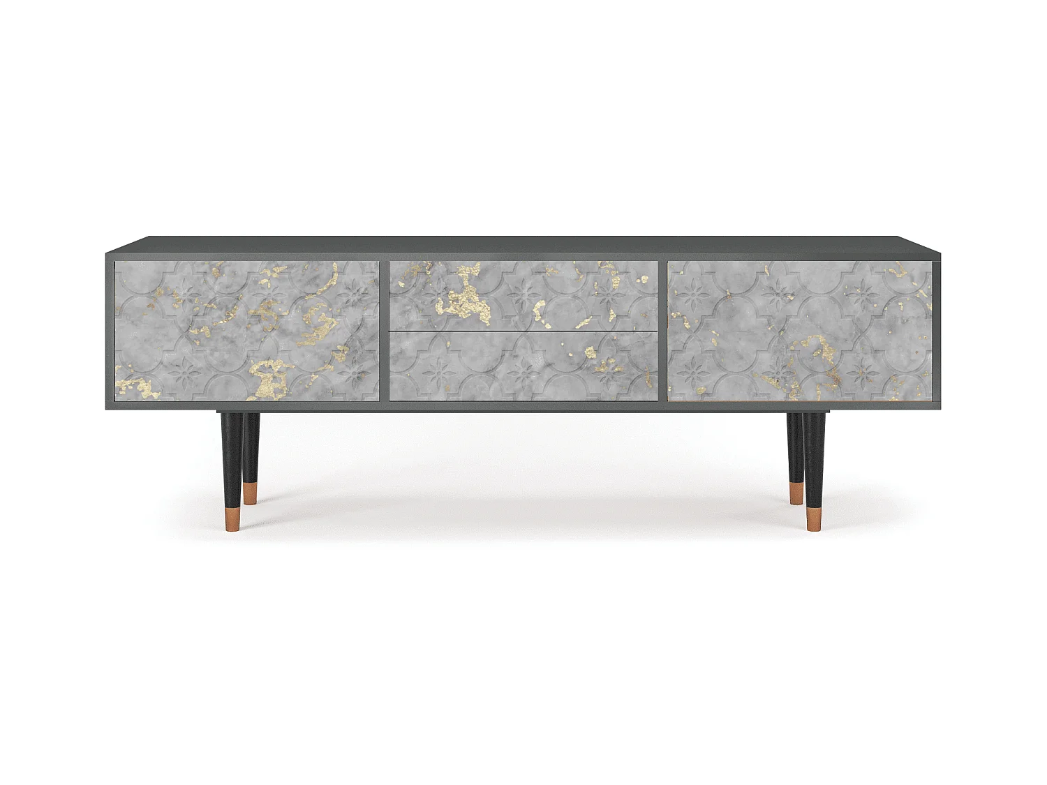 Meuble TV - 170х59х48 cm - T4 - Mariana Trench, Anthracite