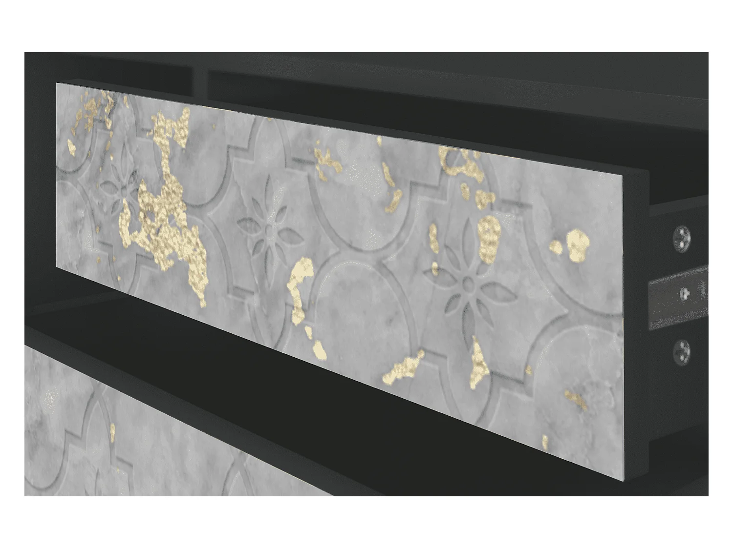 Meuble TV - 170х59х48 cm - T4 - Mariana Trench, Anthracite