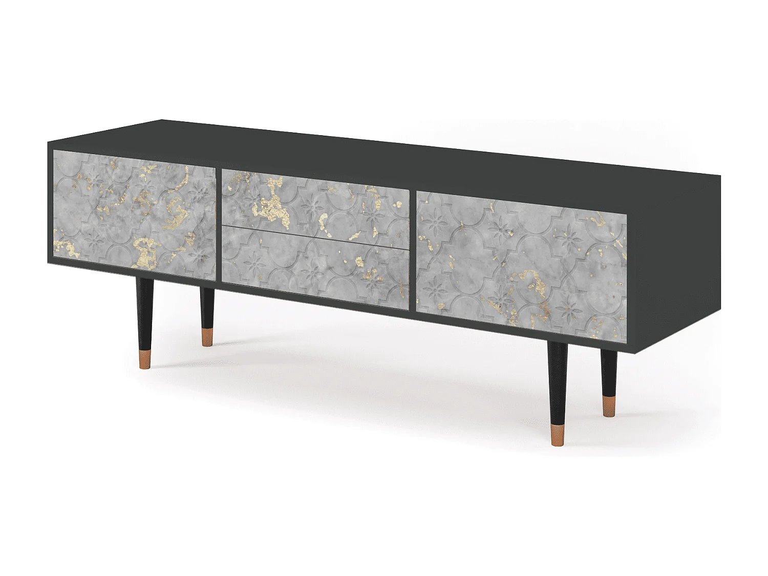 Meuble TV - 170х59х48 cm - T4 - Mariana Trench, Anthracite