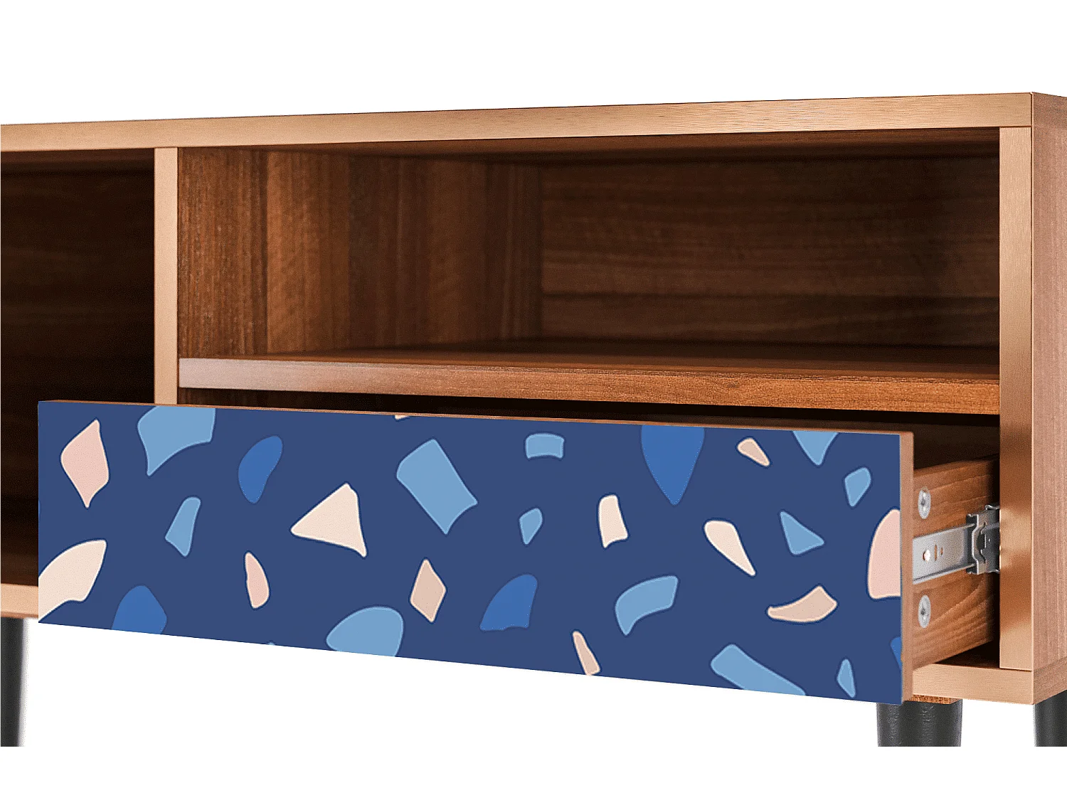 Meuble TV - 115х59х48 cm - T3 - Soap Whirpool, Noyer