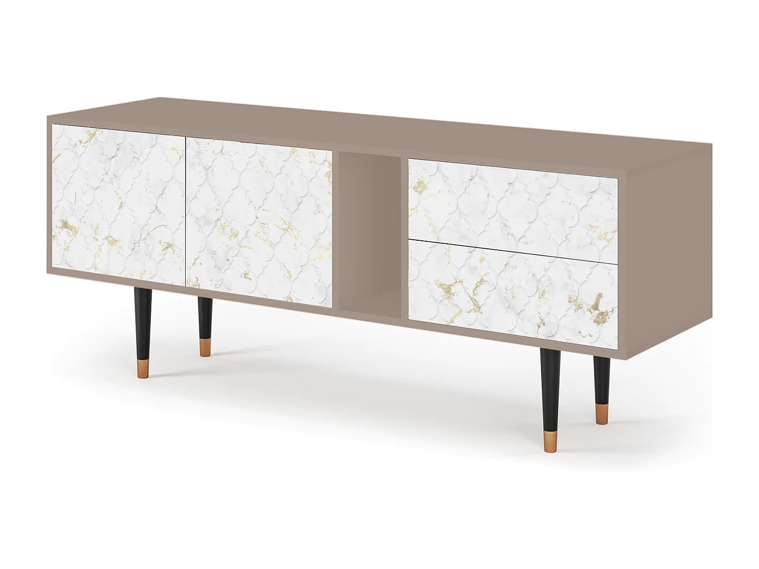 TV-Möbel - 170х69х48 cm - T1 - Sweet Cotton, Latte