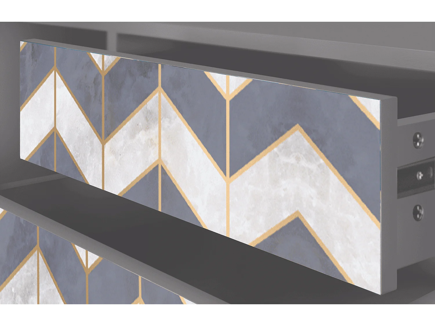 Meuble TV - 170х59х48 cm - T4 - Ideal Harmony, Gris