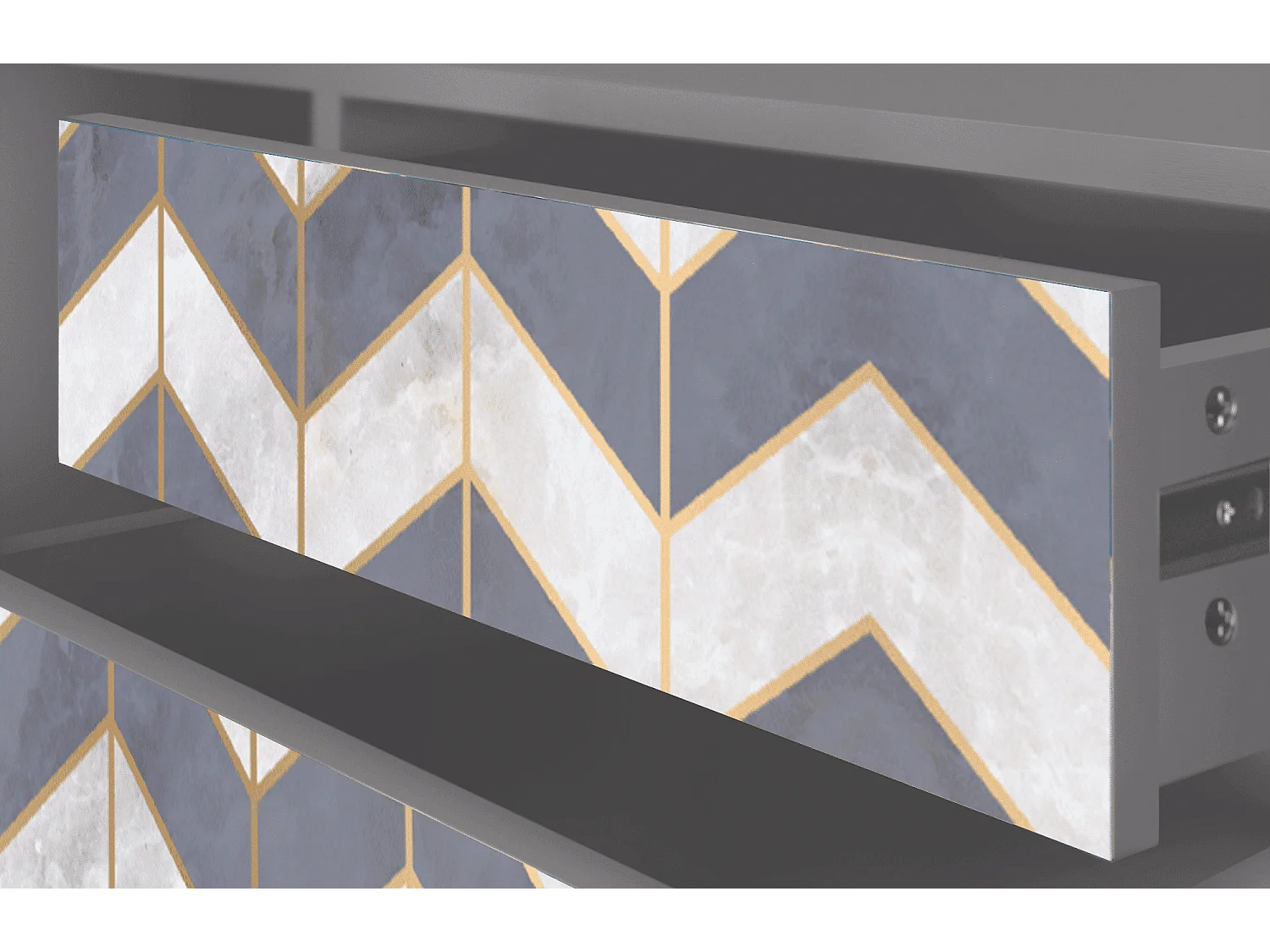 Meuble TV - 170х59х48 cm - T4 - Ideal Harmony, Gris