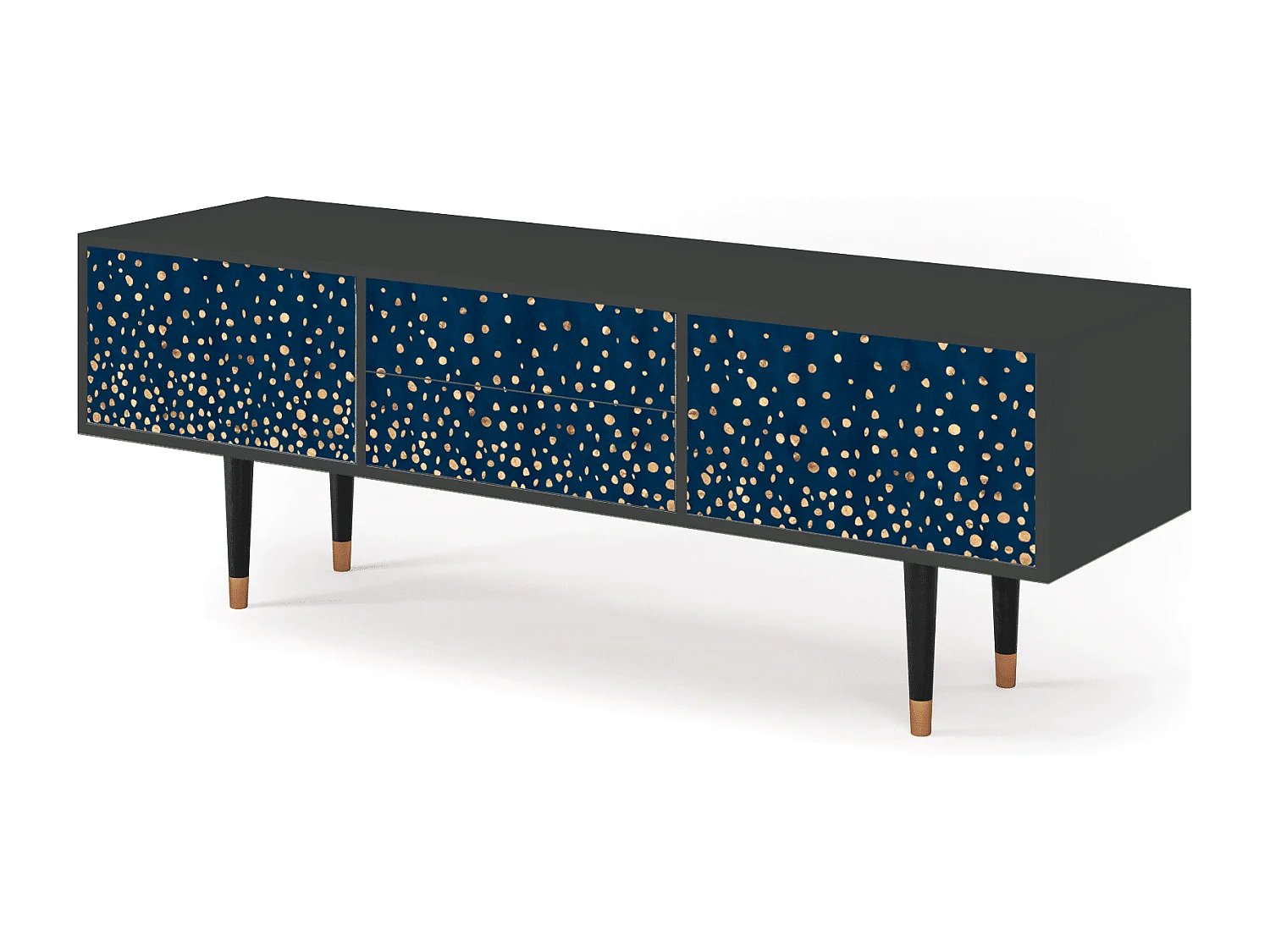 TV-Möbel - 170х59х48 cm - T4 - Night Skies, Anthrazit