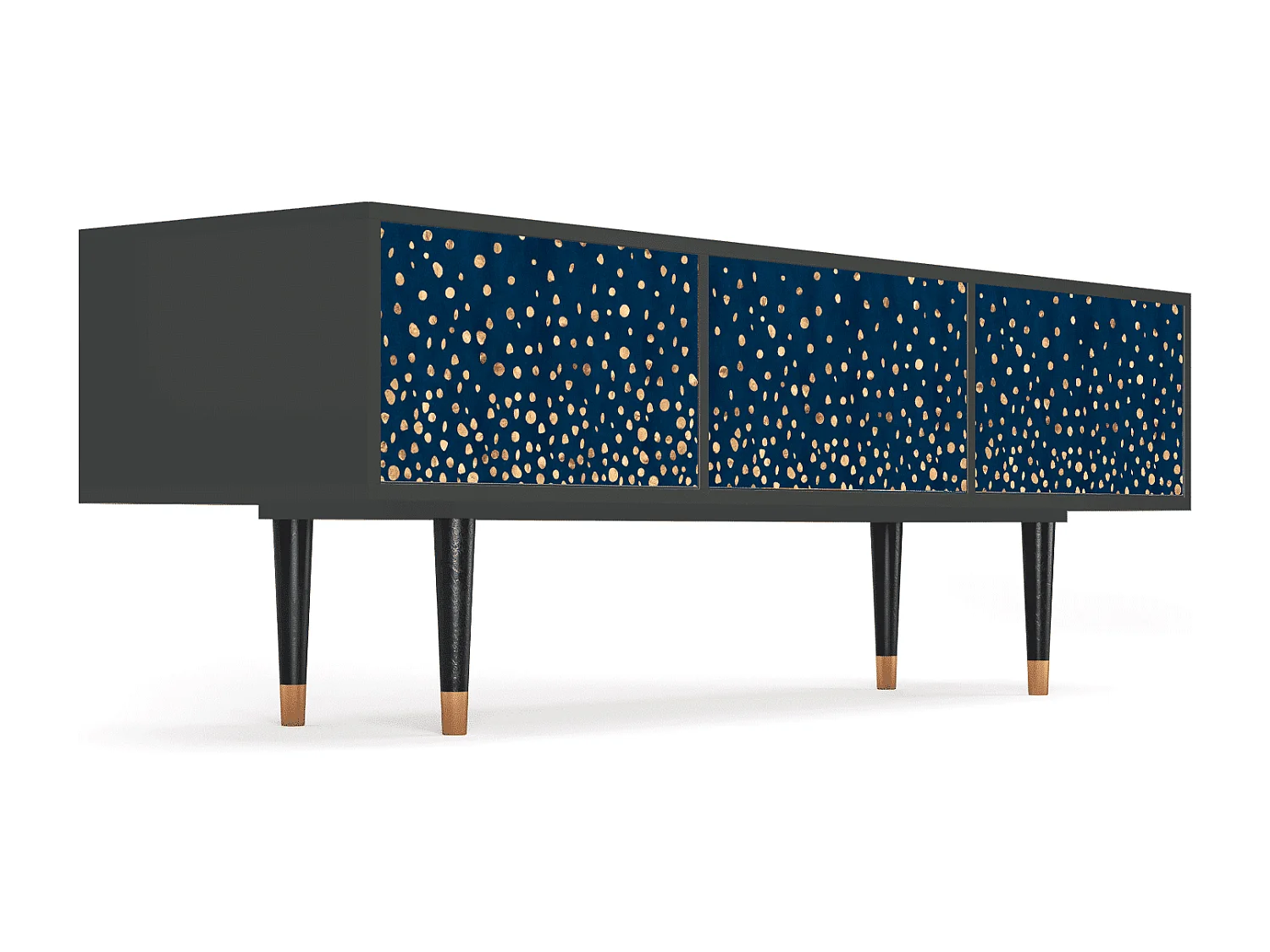 TV-Möbel - 170х59х48 cm - T4 - Night Skies, Anthrazit