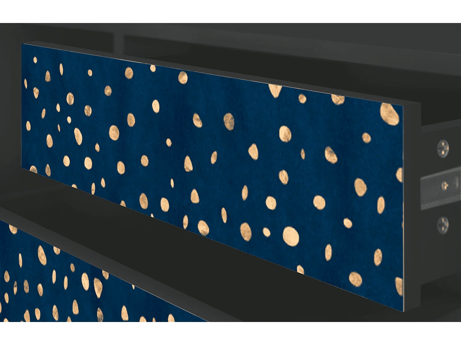 Mueble de TV - 170х59х48 cm - T4 - Night Skies, Antracita