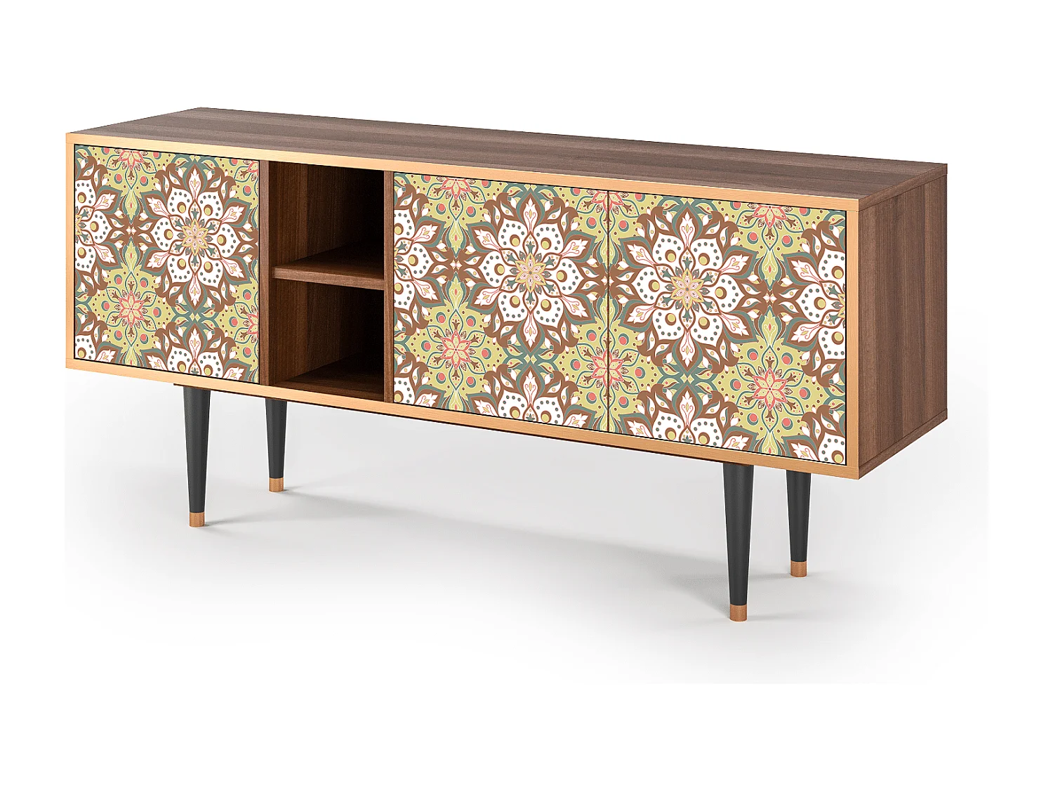 TV-meubel - 150х69х41 cm - T5 - Chinese Tea, Walnoot