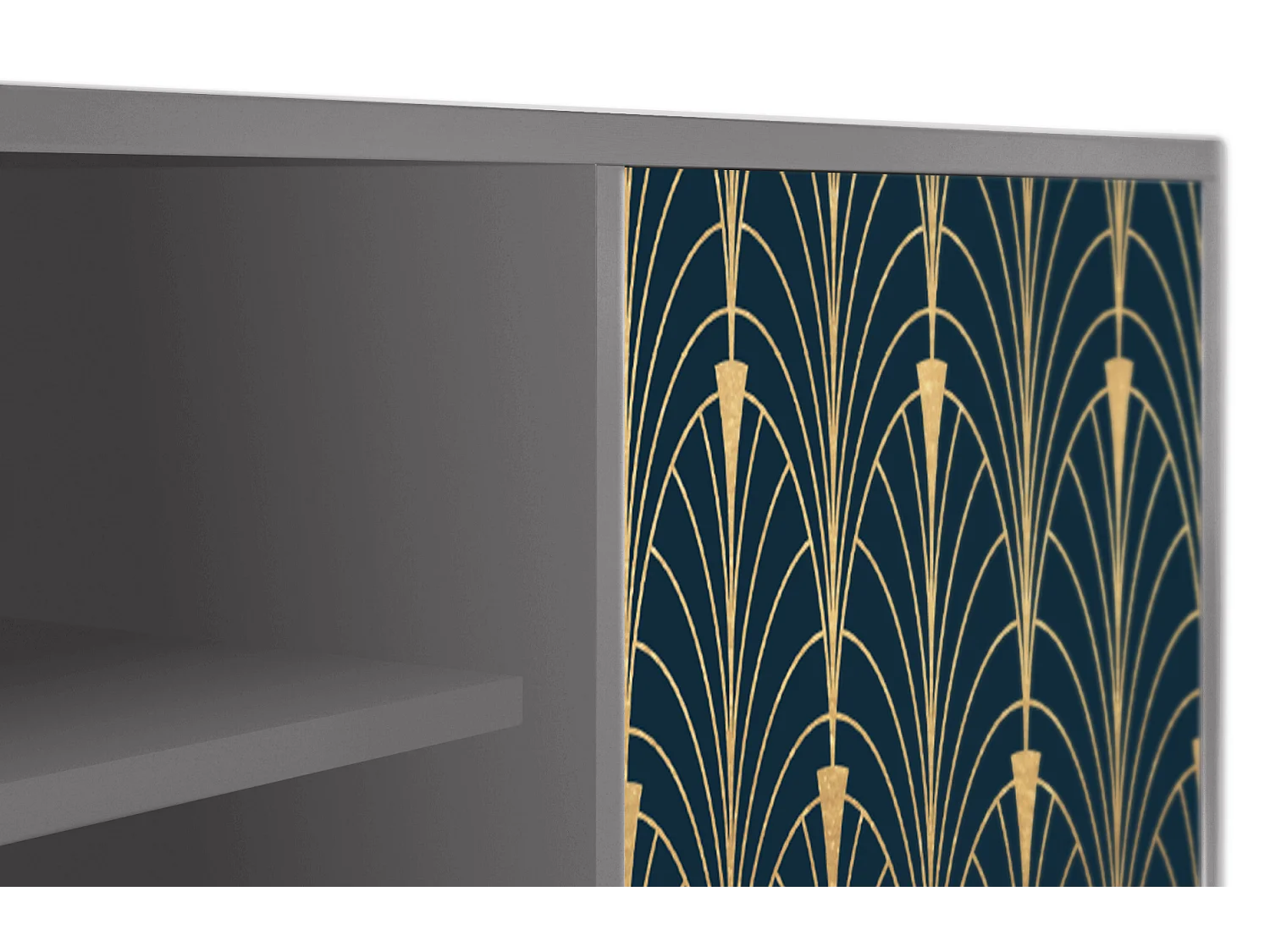 TV-meubel - 170х69х48 cm - T2 - Flower of the Nile, Grijs