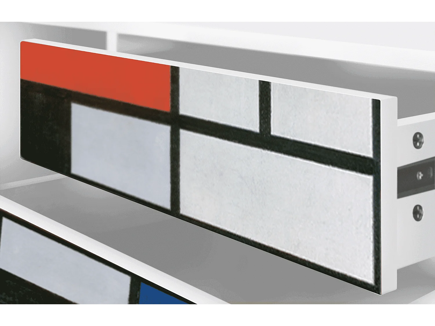 Mueble de TV - 170х59х48 cm - T4 - Composition, Blanco