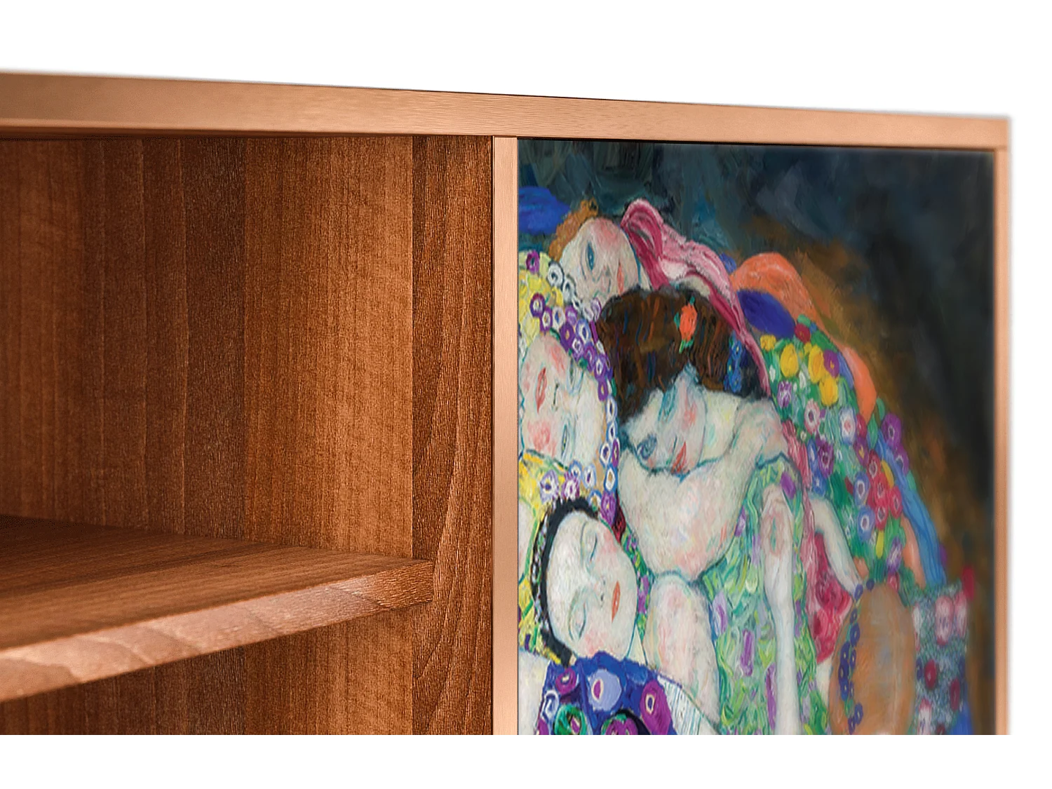 Mobile TV - 170х69х48 cm - T2 - The Maiden by Klimt, Noce