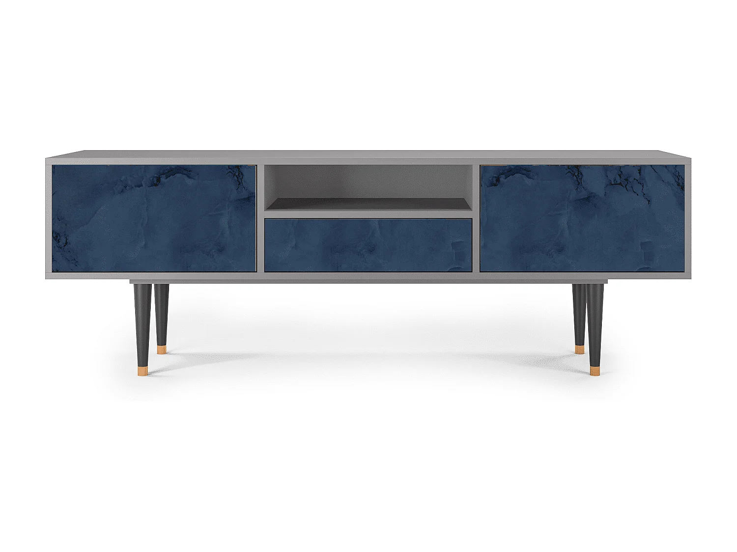 Meuble TV - 170х59х41 cm - T6 - Endless Galaxi, Gris