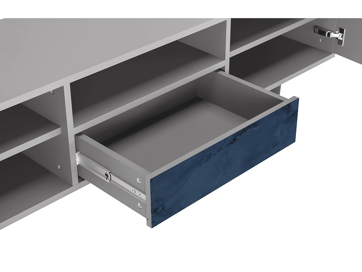 Meuble TV - 170х59х41 cm - T6 - Endless Galaxi, Gris