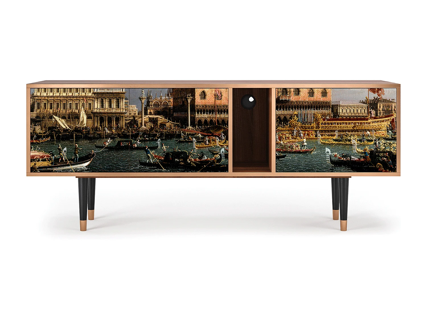 Meuble TV - 170х69х48 cm - T1 - The Bucintoro, Noyer
